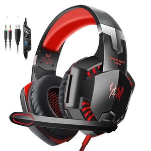 Fabrikpreis G2000 Gaming-Headset Tiefer Bass Stereo-Kopfhörer Kabelgebundene Spiele-Ohrhörer mit Mikrofon <span class=keywords><strong>Kotion</strong></span> <span class=keywords><strong>Each</strong></span> G2000 für PC Laptop - Product Image 2