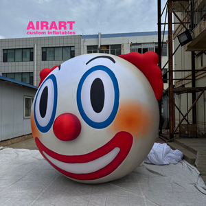 Palloncino Clown di 3 Metri di Diametro per Decorazioni Sceniche, Modello Pubblicitario Personalizzato di Clown e Palloncino Clown Spaventoso - Product Image 6