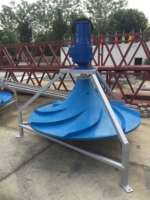 Mélangeurs hyperboloïdes industriels submersibles pour le traitement de l'eau
