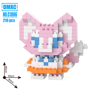 Phim Hoạt Hình <span class=keywords><strong>Micro</strong></span>-Hạt Xây Dựng Khối Tương Thích ABS Khối Nhựa Thiết Lập Cho Trẻ Em Của Lắp Ráp Món Quà Nhỏ Mù Hộp - Product Image 6