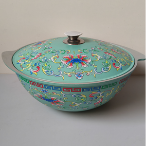 Die-יצוק אלומיניום קלחת עם מרק decals טמפרטורה גבוהה מרק & מלאי גודל גדול לשימוש רב תכליתי - Product Image 5