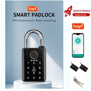 <span class=keywords><strong>Candado</strong></span> Inteligente Tuya con Huella Dactilar y Código Digital, IP65 Impermeable, para Cerradura KT-P91, Rectangular, para Puerta Exterior, Gimnasio, Taquilla, Escuela - Product Image 2