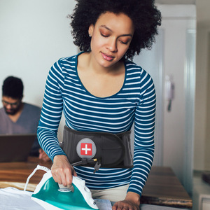 Ceinture de soutien lombaire gonflable CQHDY 1 pour adultes et personnes âgées avec fonction de traction - Product Image 4