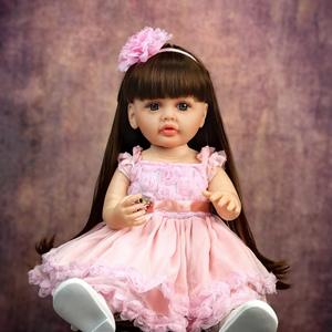 Bambola realistica neonata 55cm ragazza spagnola ai dialoghi vocali interattivi intelligenti rinascita bambole giocattoli per bambini - Product Image 4