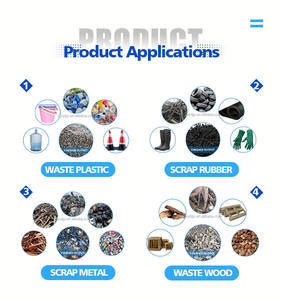 Electric <strong>Coconut</strong> Husk Shredder <strong>Machine</strong> Double Shaft Wood Pallet Shredder <strong>Machine</strong> For Sale - Product Image 3