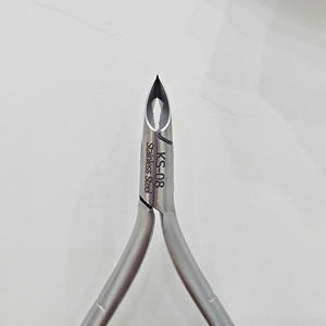 Custom Logo Stainless Steel Pliers <b>Cuticle</b> Nippers Professional Nail <b>Cuticle</b> <b>Trimmer</b> for Private Label Salon Brands - Product Image 4