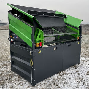 Bovenbodemzeef Compost Zand Grind Separator Bodem Trommelzeef Kleine Steen Trilzeefmachine Compost Zeefapparatuur - Product Image 1