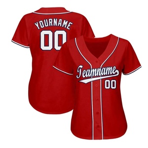 PIHA SPORTS Camiseta de Béisbol Barata de Manga Corta con Cuello en V para Hombre, Verano, Sublimación, Fabricante Mundial - Product Image 2