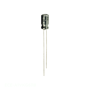 ตัวเก็บประจุแบบ Through Hole CAP ALUM 6.8UF 20% 35V RADIAL TH 6.8 uF ECE-A1VKG6R8 - Product Image 1