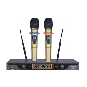Micrófonos para Iglesia Sistema de audio VHF Grabación de estudio Micrófonos inalámbricos profesionales - Product Image 1