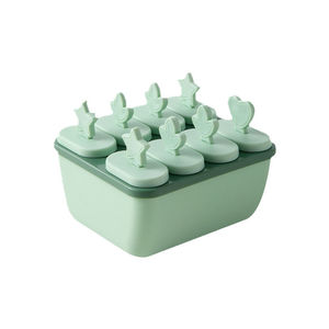 6/8 rejillas DIY molde de paleta de helado hecho a mano Material PP bandeja de paleta de hielo para niños de verano utensilios de cocina con tapa - Product Image 2