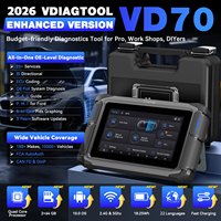 VDIAGTOOL VD70 2026 Máquina Automática Duplicadora de Llaves Herramientas de Cerrajería Decodificador de Llaves Herramienta de Diagnóstico para Coches 2 Años 7 Pulgadas