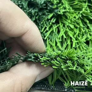 Haize Weer Kleurvastheid Wit Groen Synthetische Gazon Voetbal Kunstgras Kunstgras Voor Voetbal Veld