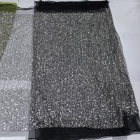 Tissu de Noël ZSY en gros, nouveau, de luxe, brillant, brodé de sequins, pour robes