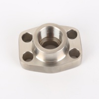 Yiming AFL ISO 6162 SAE J518 Brides aveugles en acier inoxydable 304L, raccord fileté à souder, usinées CNC, résistantes à la corrosion et au nettoyage acide