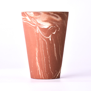 Vases à bougies en céramique au design <span class=keywords><strong>original</strong></span> personnalisé, porte-bougie parfumé unique - Product Image 5