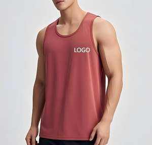 Camisetas de Tirantes Personalizadas 100% Algodón para Hombre, Camisetas de Tirantes Gruesas para Correr, Trabajar, Hacer Ejercicio, Gimnasio, Culturismo - Product Image 3