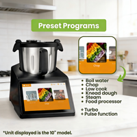 Robot cuiseur multifonction 4,5 L pour la cuisine, cuiseur thermique intelligent, soupière avec application