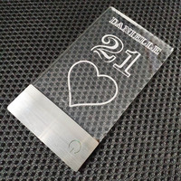 Neon-Karten als Muttertagsgeschenk Luxuriöse Wiederaufladbare LED Personalisierte Muttertagsgeschenke aus Acryl-Material mit Modernem Design