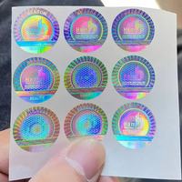 Maßgefertigter Kratzsicherer Seriennummer-Sicherheitshologramm-PVC-Aufkleber Wasserfest Stark Klebend Sicherheitsverifikationssystem QR-Etikett