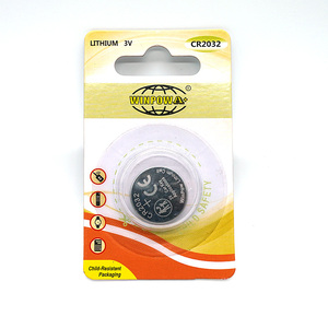 Échantillon gratuit haute qualité cr <span class=keywords><strong>2032</strong></span> télécommande cr2032 3v pile au lithium pile bouton clé de voiture batterie pour clé de voiture - Product Image 3