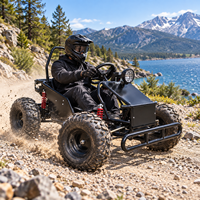 Nouveau 2026 – Kart électrique 1000W 48V20Ah, Buggy 4x4 tout-terrain pour enfants et adultes, frein à disque, transmission par chaîne, vitesse 48km/h