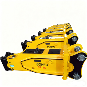 Personalizável Side Top Silence Tipo Martelo disjuntor hidráulico para 20 Toneladas 30 Toneladas Escavadoras SK200-8 <span class=keywords><strong>PC300</strong></span>-6 EX350 ZX200-5G - Product Image 1