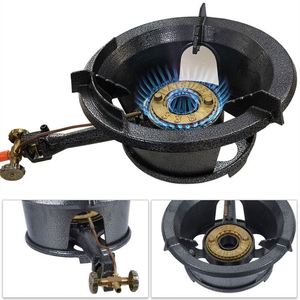 Quemador de propano de hierro fundido para cocina, bajo precio de fábrica, ajustable, rápido, plomo redondo, Industrial - Product Image 2