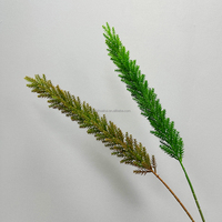 Herbe artificielle réaliste en queue de renard en gros, plante verte artificielle pour Noël, fête des mères, Saint-Valentin, arrangement floral