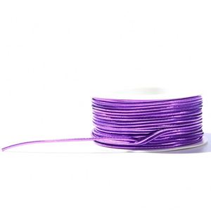 Cordon en caoutchouc rond souple de couleur arc-en-ciel personnalisé en usine, 2 mm, 3 mm, 4 mm, cordon élastique de bonne qualité pour cordons de serrage - Product Image 2