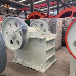 מגרסת לסתות תעשייתית כבדה עם מנוע ותיבת הילוכים לריסוק ראשוני של אבן מחצבה, קו ייצור, אחריות לשנה - Product Image 3