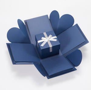 วันวาเลนไทน์ขายร้อน<span class=keywords><strong>Surprise</strong></span>หกเหลี่ยมหลายการระเบิดกล่องสำหรับแฟนของขวัญสร้างสรรค์Handmade DIY Photo Album - Product Image 2