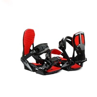 Fixations de ski snowboard faciles et stables en nylon à cliquet pour enfants juniors tout-terrain au design unique