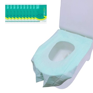 Couvre-siège de toilette jetable de haute qualité, écologique, certifié ISO9001, portable, fonction automatique, non parfumé, doux, imperméable - Product Image 1