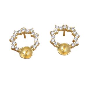 Set de Accesorios de Plata S925 de 5mm con Diseño de Copo de Nieve para Fabricación de Joyas, Anillo y Colgante Multi-Perla 6-7.3, Modelo 5756 - Product Image 5