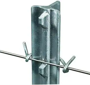 Hochwertiger Zaun aus verzinktem Stahl mit billigen Zaun-T-Pfosten seit 20 Jahren