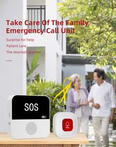 Dispositivo de Alerta Inalámbrico Tuya Smart Home para Cuidadores de Personas Mayores, Carga USB DC5V, Alerta de Caídas SOS, Llamada de Emergencia, Botón de Pánico, WiFi - Product Image 3