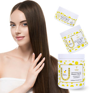 Vente en gros de <span class=keywords><strong>masque</strong></span> de traitement capillaire professionnel à la noix de coco, huile d'argan, Réparation totale, <span class=keywords><strong>masque</strong></span> capillaire endommagé et crépu, logo personnalisé - Product Image 1