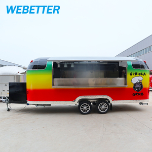 WEBETTER Remolque de Comida para Exteriores, Bar de Pizza y BBQ Rápido, con Equipamiento de Cocina Completo, Fabricación de Food Trucks para Venta en Europa - Product Image 3