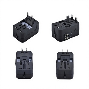 Universal travel <b>adapter</b> plug <b>Multi</b> region charging converter <b>USB</b> socket for Europe UK Travel plug for US AU - Product Image 3