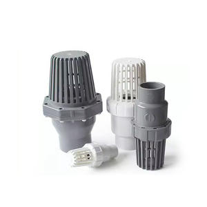 Vanne de refoulement <span class=keywords><strong>manuelle</strong></span> à bille en PVC, réglable, pour pompes à <span class=keywords><strong>eau</strong></span>, avec panier filtrant en plastique, durable, marque HQ, garantie 1 an - Product Image 3