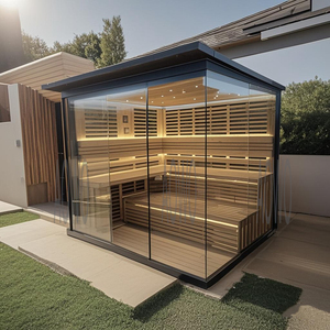 <span class=keywords><strong>Sauna</strong></span> en bois extérieur pour 2-4 personnes salle de <span class=keywords><strong>sauna</strong></span> robuste et profit jardin extérieur est très agréable - Product Image 4
