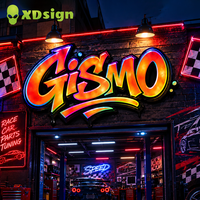 XDSIGN Enseigne néon LED personnalisée rapide, livraison rapide, design personnalisé, étanche IP65, connectée Bluetooth, publicité directionnelle
