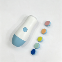 Kit de coupe-ongles et polisseuse électrique pour bébé et tout-petit, en ABS, alimenté par USB, ensemble de soins durable pour la mère et le bébé