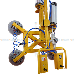 E-WORLD Grúa Cantilever Neumática de 400 kg, Elevador de Vidrio de Acero Azul, Alto Nivel de Seguridad, 380V, Maquinaria para Procesamiento de Vidrio - Product Image 5