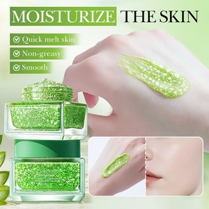 Aloe Vera Zalmpeptide Hydraterende Crème 50g Verzachtende Anti-Aging Herstellende Hydraterende Verhelderende Gezichtscrème Collageen Boost Voor Alle Huidtypen - Product Image 2