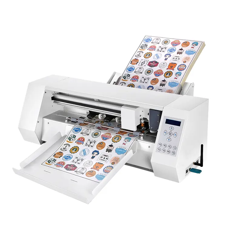 Automatic paper feed label sticker digital die cutting machine sticker label cutting machine