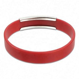 High Quality Eco-friendly Printed Custom Silicone Wristband for Hand - Product Image 5