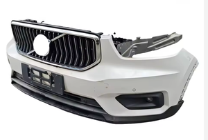Paraurti Anteriore Usato per <span class=keywords><strong>Volvo</strong></span> <span class=keywords><strong>XC40</strong></span> con Telaio, Set Ventole Radiatore, Fendinebbia, Nero Carbonio, Kit Carrozzeria di Alta Qualità - Product Image 4