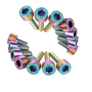 น็อตล็อคไทเทเนียมสีดำแบบกำหนดเอง - <span class=keywords><strong>ชุด</strong></span>น็อตล็อคสำหรับกีตาร์ - Product Image 3
